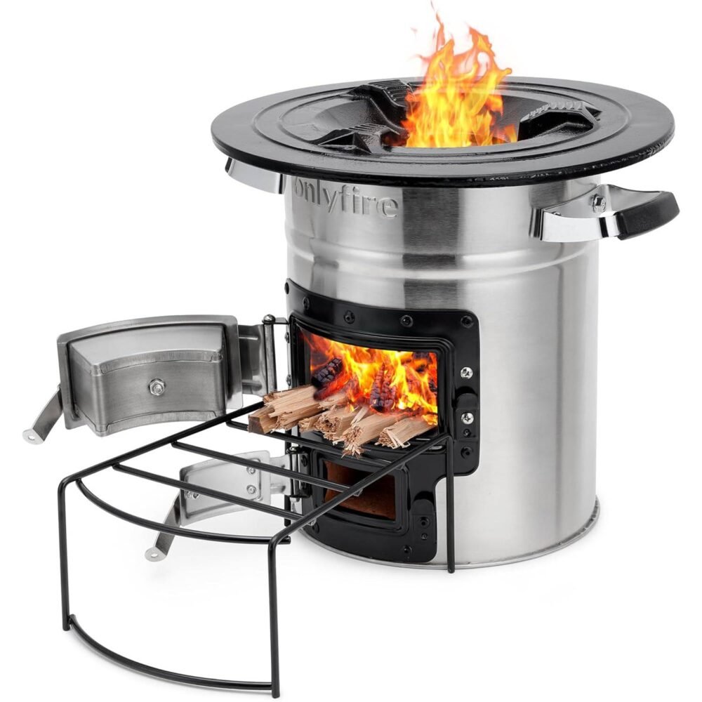 Onlyfire Stainless Steel Rocket Stove