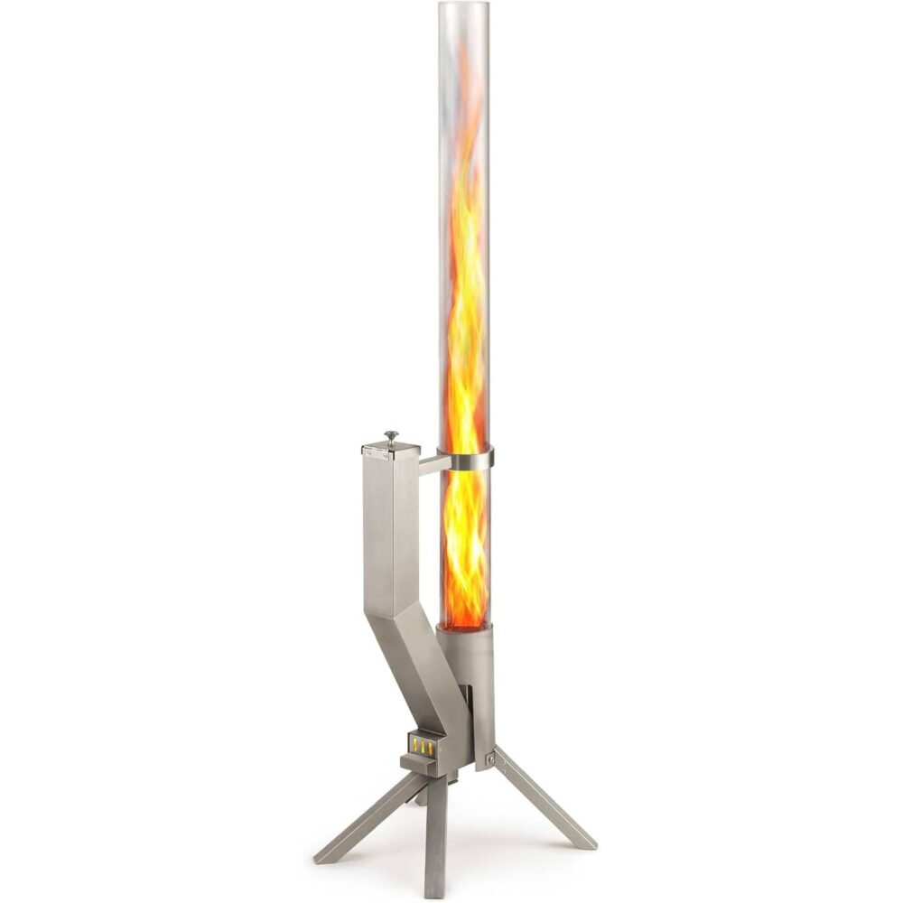 Fire Pit - Outdoor Garden Fireplace Fire Tube